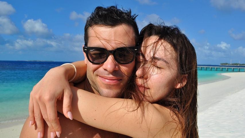 Goffredo Cerza und Aurora Ramazzotti im Januar 2022