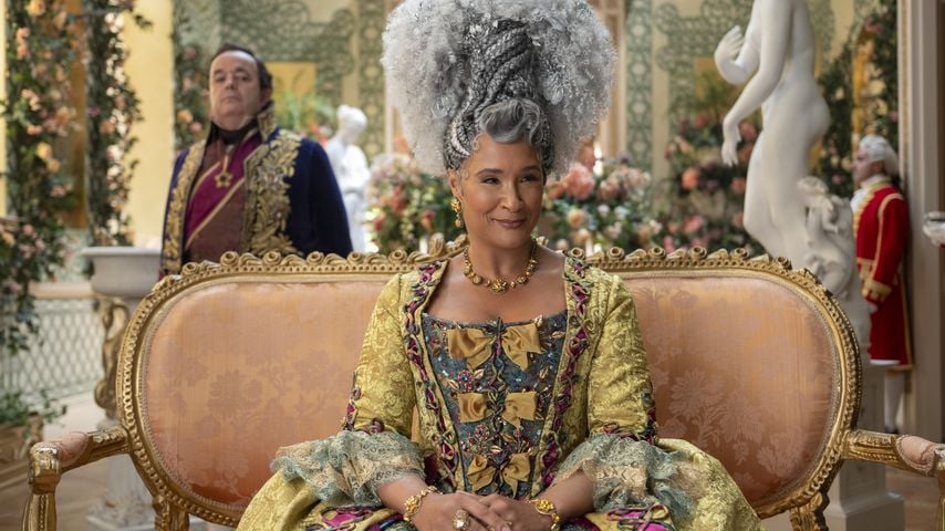 Golda Rosheuvel als Queen Charlotte in "Bridgerton"