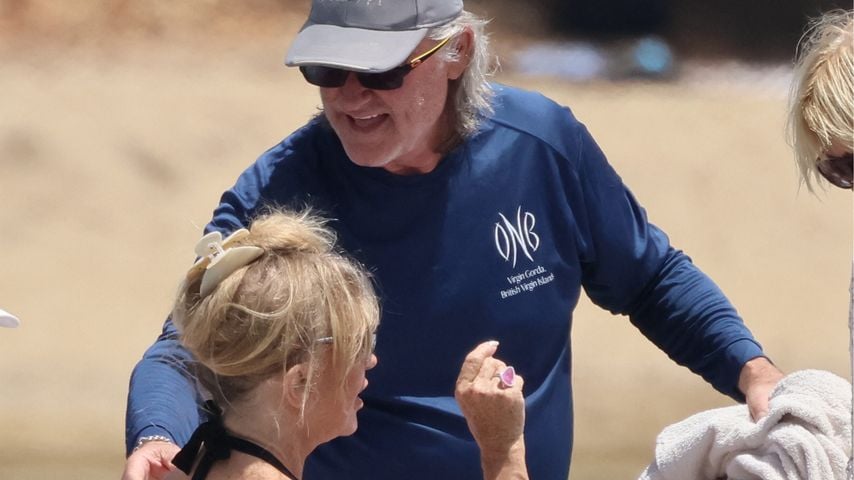 Goldie Hawn und Kurt Russell im Juni 2024