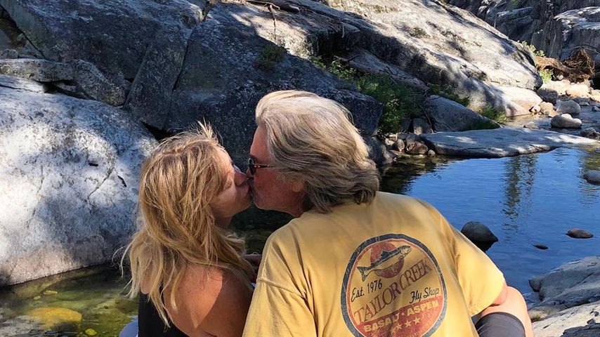 Pärchenfoto: Goldie Hawn und Kurt Russell total verliebt