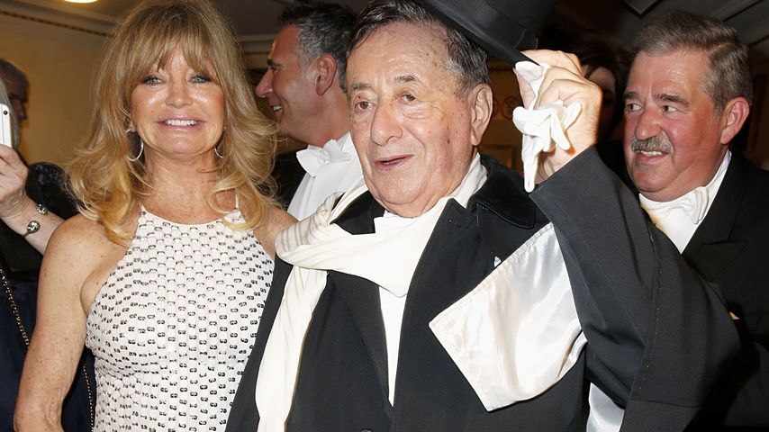 Goldie Hawn und Richard Lugner im Februar 2017 in Venedig