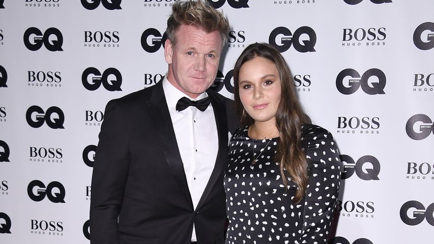 Gordon Ramsay und seine Tochter Holly Ramsay im September 2017