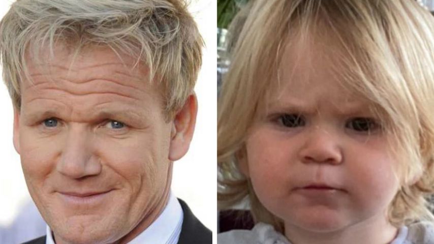 Gordon Ramsays Sohn schaut schon so grimmig wie sein Vater