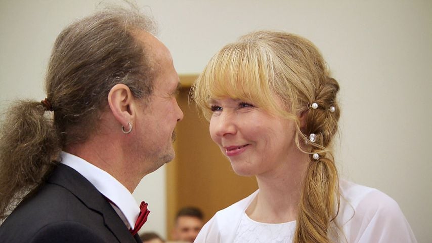 Gottfried und Martina, "Bauer sucht Frau"-Stars bei ihrer Hochzeit 2018