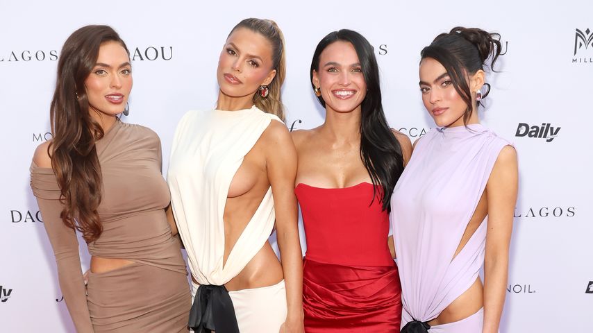 Grace Ann Nader, Brooks Nader, Mary Holland Nader und Sarah Jane Nader im April 2025 in L.A.