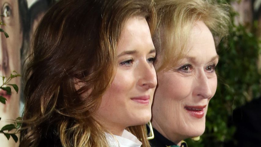 Grace Gummer und Meryl Streep im Oktober 2015