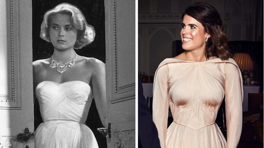 Grace Kelly als Vorlage: Eugenies Kleid von Royal inspiriert