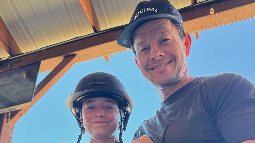 Mark Wahlberg mit seiner Tochter Grace