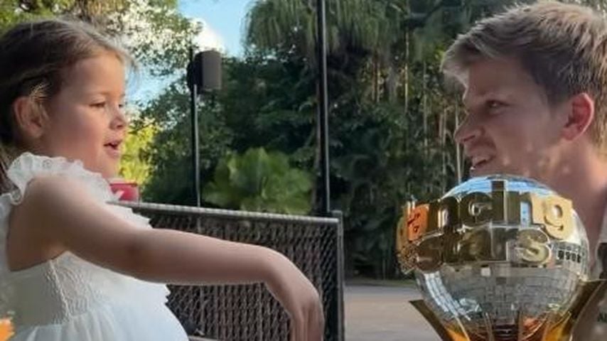 Robert Irwin mit seiner Nichte Grace