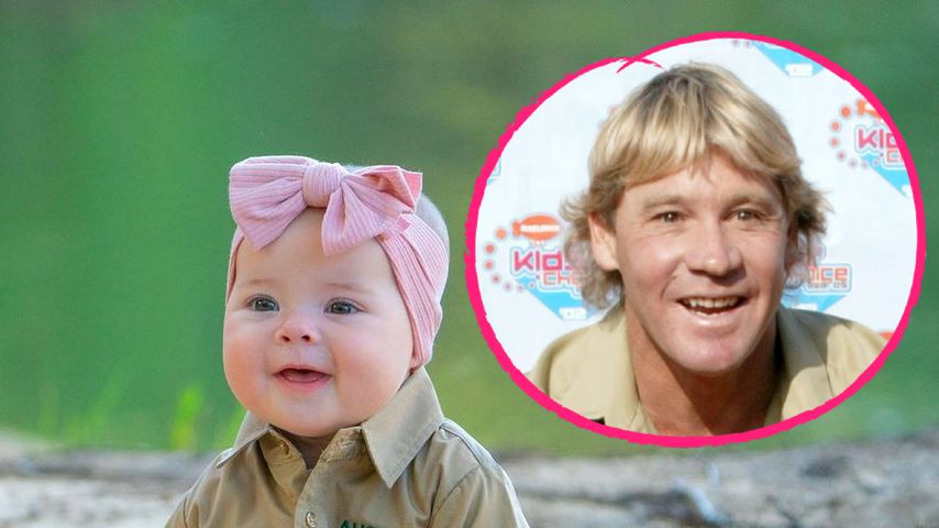 Bindi Irwins Papa Steve ist der Schutzengel seiner Enkelin