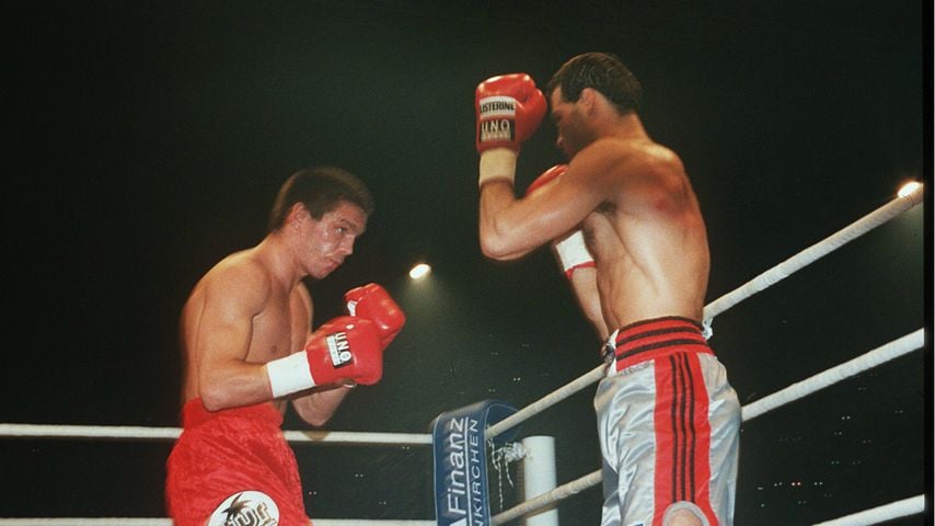 Graciano Rocchigiano und Henry Maske 1995