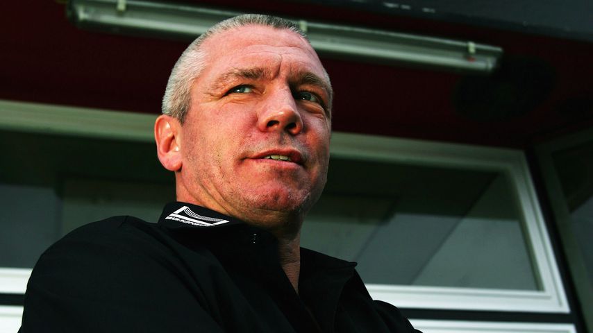 Graciano "Rocky" Rocchigiani vor dem Rocky's Gym in Duisburg