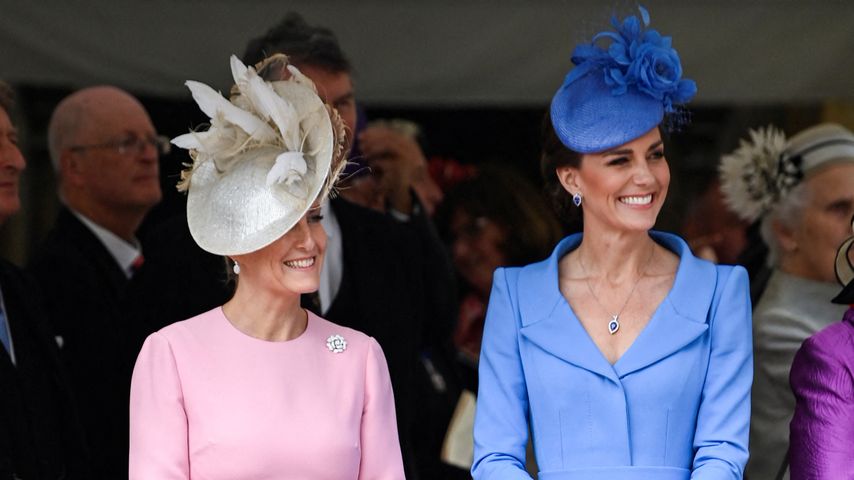 Gräfin Sophie und Herzogin Kate im Juni 2022