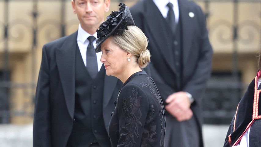 Gräfin Sophie bei dem Staatsbegräbnis der Queen 2022