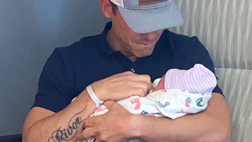 Granger Smith mit seinem Sohn Maverick im August 2021