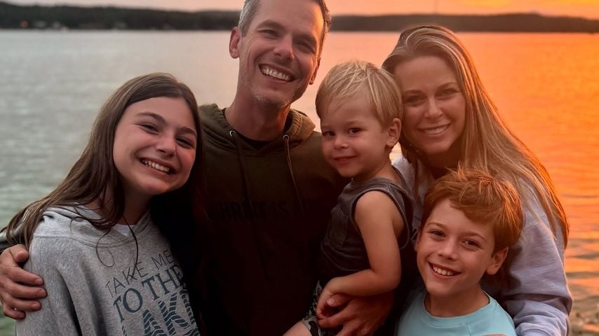 Granger Smith mit seiner Familie, Juli 2025