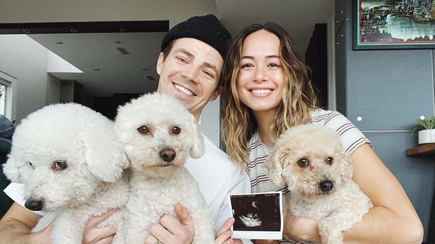 Grant Gustin und seine Frau LA Thoma