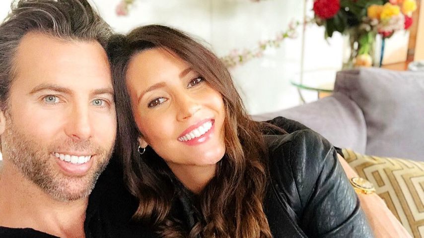 Schwimmer Grant Hackett und seine Frau