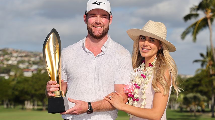 Grayson Murray  und seine Verlobte Christiana im Jahr 2024