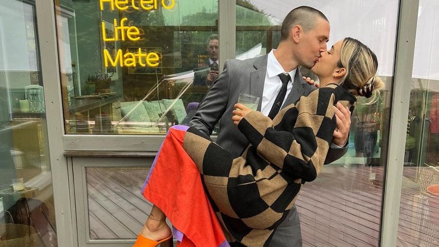 Grayston Leonard und Bekah Martinez im Mai 2022