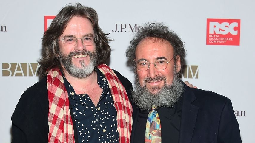 Gregory Doran und Antony Sher bei einem Event in New York City im April 2016