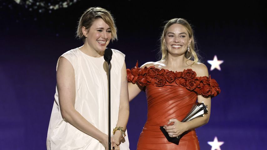 Greta Gerwig und Margot Robbie, Januar 2024