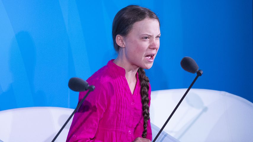 Greta Thunberg in New York im September 2019