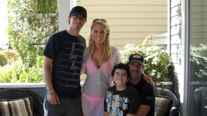 Gretchen Rossi mit ihrer Familie