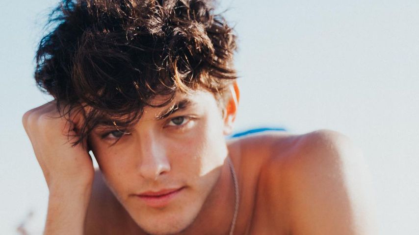 Griffin Johnson am Huntington Beach in Kalifornien 2020