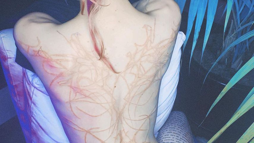 Grimes' Tattoo am Rücken