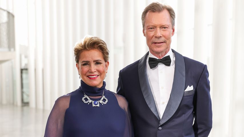 Großherzogin Maria Teresa von Luxemburg und Großherzog Henri von Luxemburg im Juni 2024