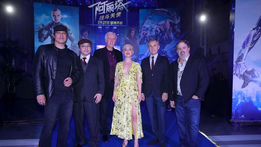Produzententeam und Cast von "Alita: Battle Angel", 2019