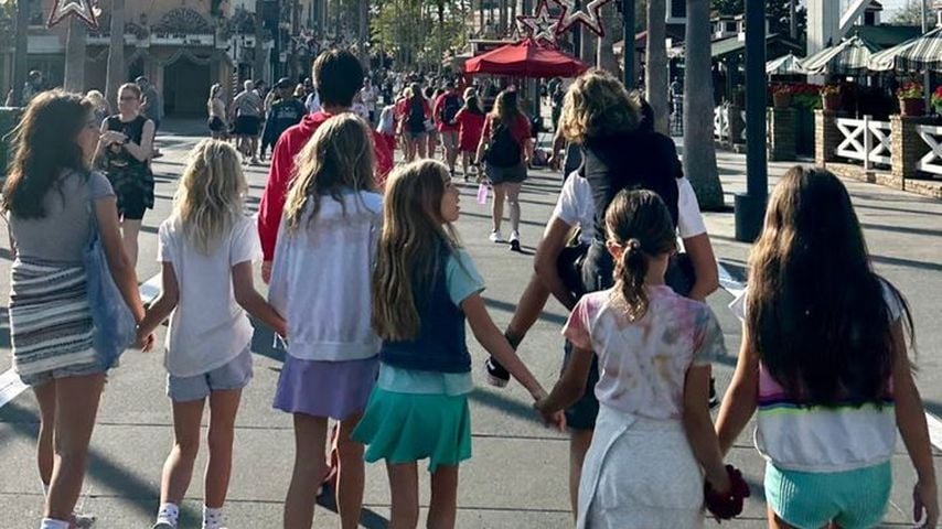 Vivian Brady und ihre Freunde laufen durch Walt Disney World