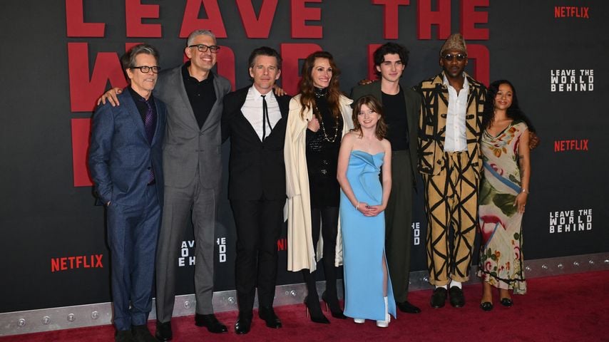 Der Cast von "Leave The World Behind" bei der Premiere, 2023