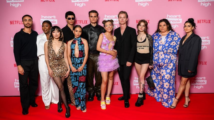 Cast von "Heartbreak High" bei der Netflix-Vorführung der 2. Staffel in Sydney