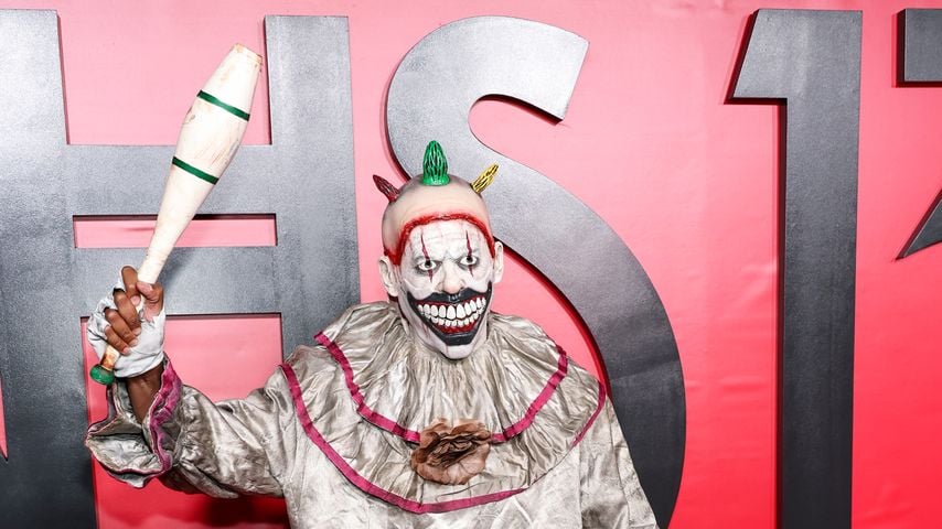 Gruseliger Clown bei der FX-Feier zu "American Horror Story: 13" im Hotel Chelsea in New York City