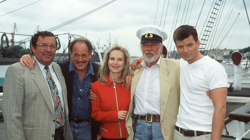 Günter Schubert, Herbert Köfer, Marina Krogull, Dietmar Schönherr und Nikolaus Gröbe