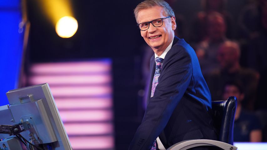 Günther Jauch bei "Wer wird Millionär?" im April 2020