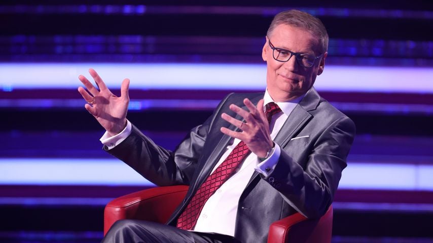 Günther Jauch bei "2021! Menschen, Bilder, Emotionen! – Der grosse RTL Jahresrückblick"