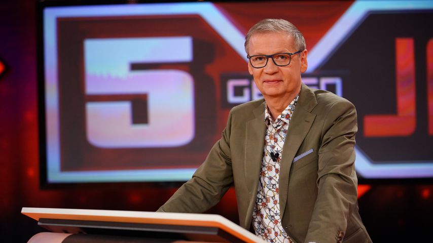 Günther Jauch im Mai 2021 bei "5 gegen Jauch"