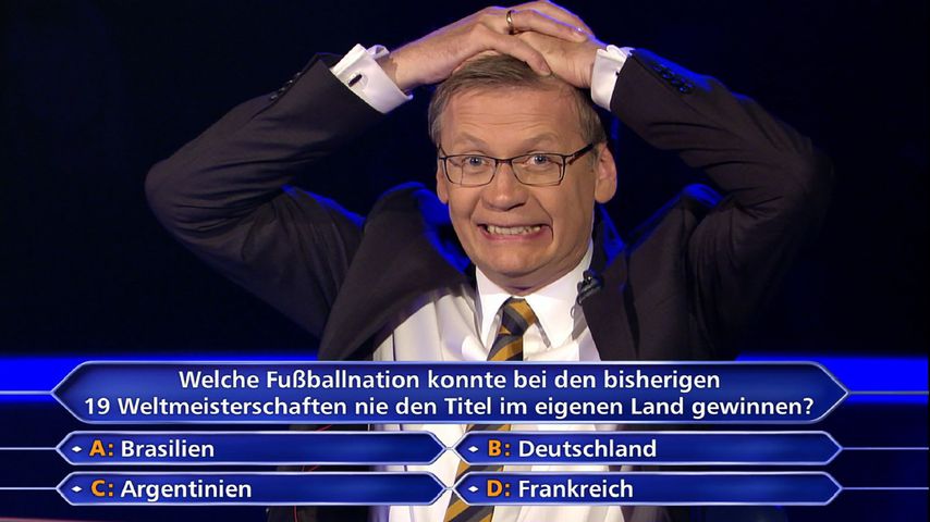Günther Jauch bei "Wer wird Millionär?"