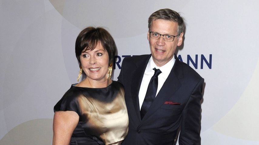 Günther Jauch und seine Frau Dorothea bei der Bertelsmann Party 2012 in Berlin