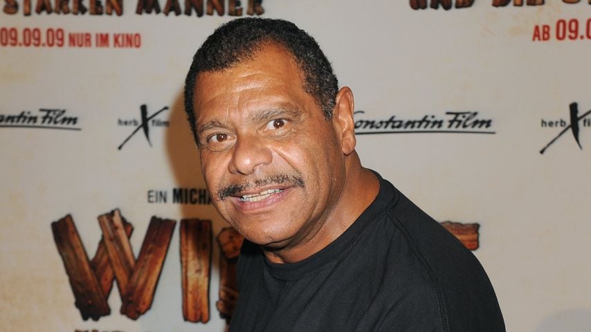 Günther Kaufmann bei der Premiere von "Wickie und die starken Männer" in München, August 2009
