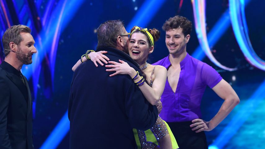 Günther Klum und Klaudia mit K bei "Dancing on Ice"