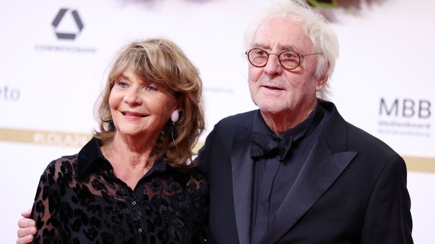 Schauspieler Günther Maria Halmer und seine Frau Claudia