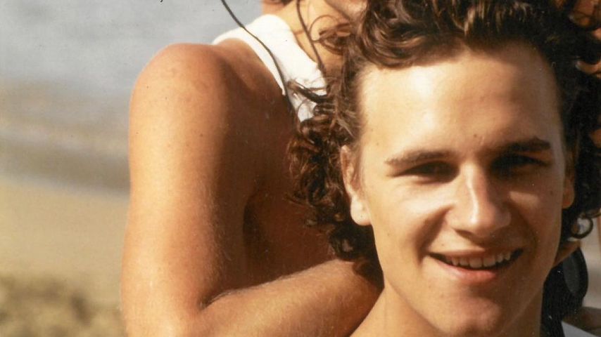 Guido Maria Kretschmer mit seinem Mann Frank Mutters in den 1980er-Jahren
