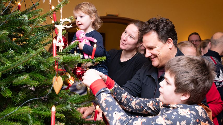 Guido Maria Kretschmer im Kinderhospiz Sternenbrücke, Dezember 2024