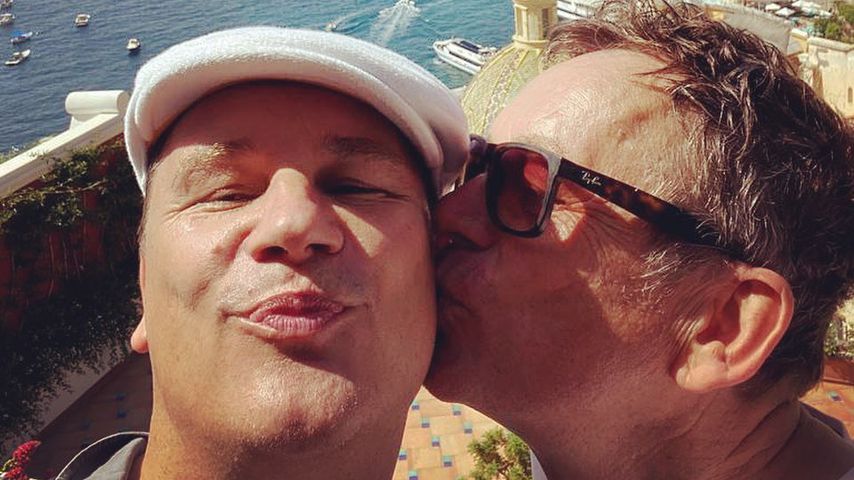 Guido Maria Kretschmer und Frank Mutters im Urlaub in Italien
