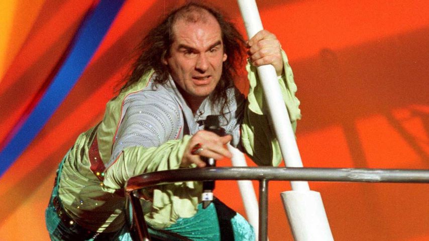 Guildo Horn bei der Probe zum Eurovision Song Contest, 1998