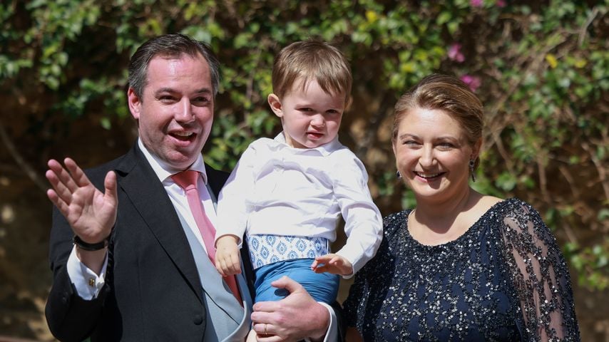 Guillaume von Luxemburg, Prinz Charles von Luxemburg und Prinzessin Stephanie von Luxemburg, 2023